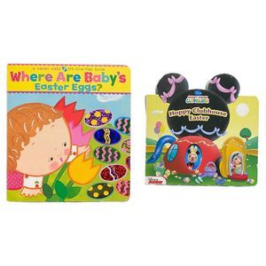 Where Are Babys Easter Eggs Lift the Flap Book Mickey Mouse Baby Board Books